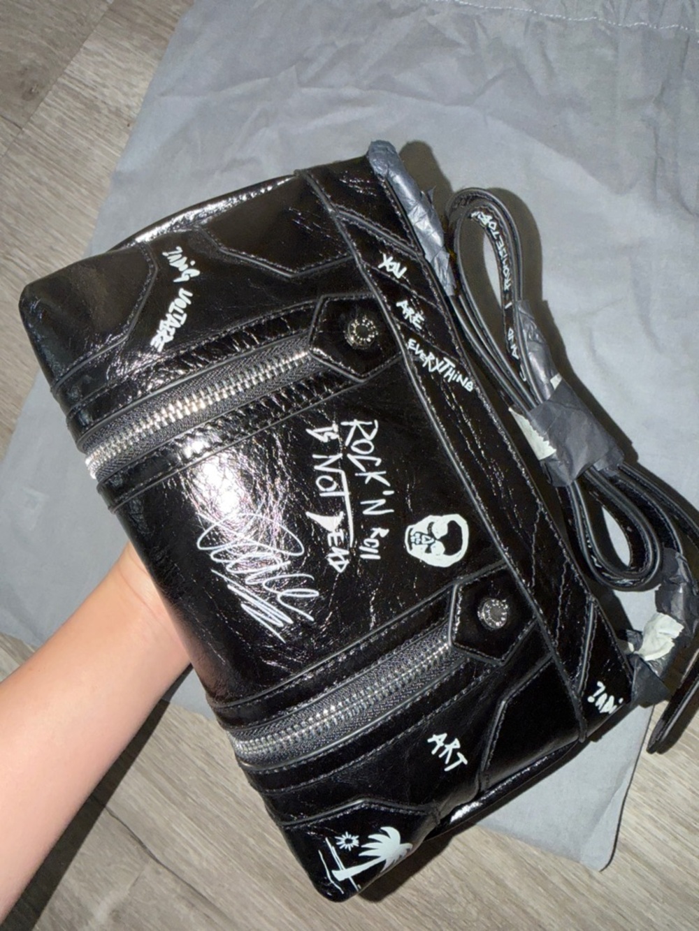 Authentic Zadig & Voltaire Sunny Moody Bag - Picture 6 of 11